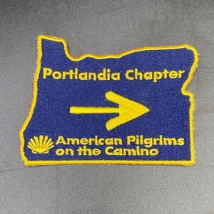 Portlandia Chapter American Pilgrims on Camino Patch Scallop APOC